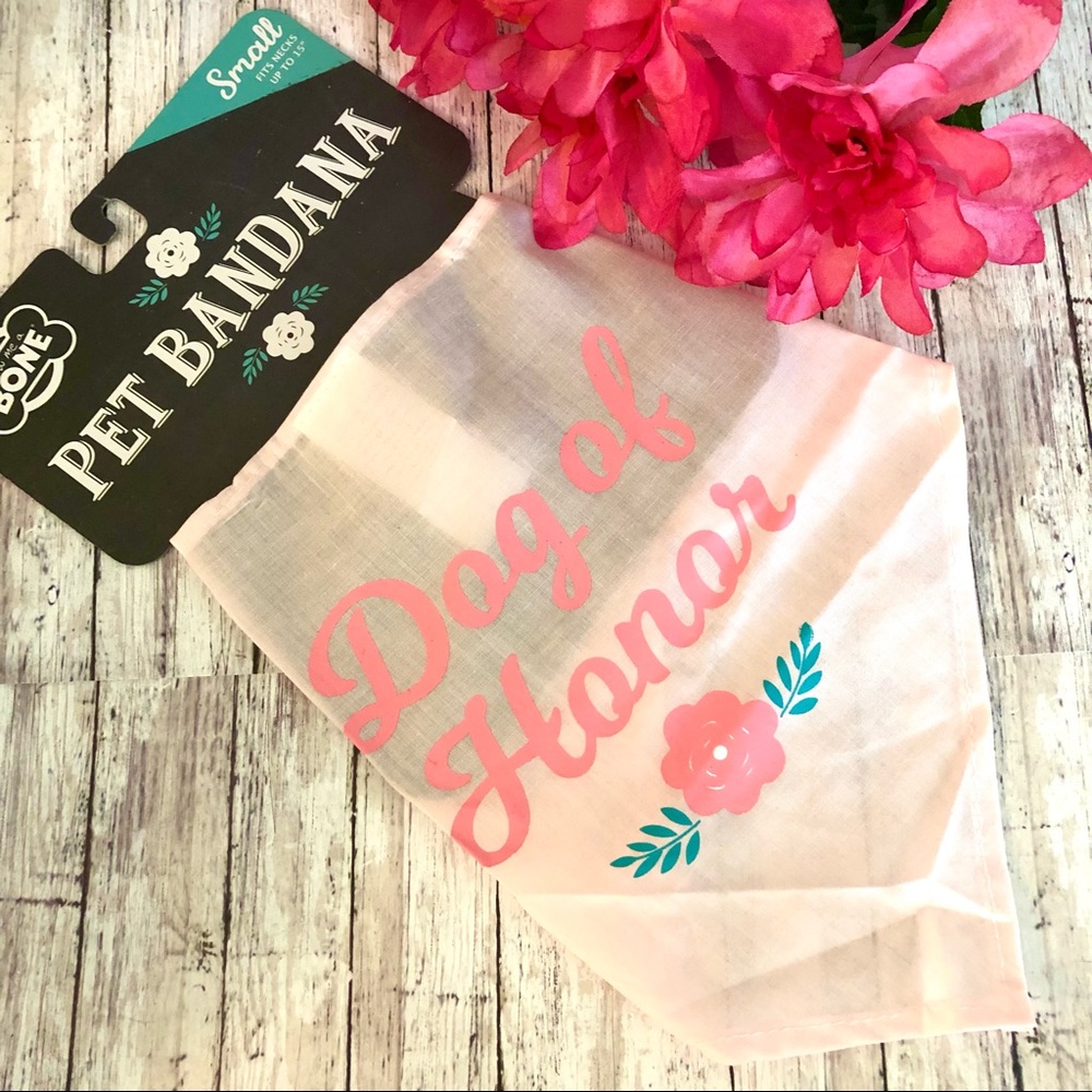 “Dog of Honor” Pet Bandana (Small)